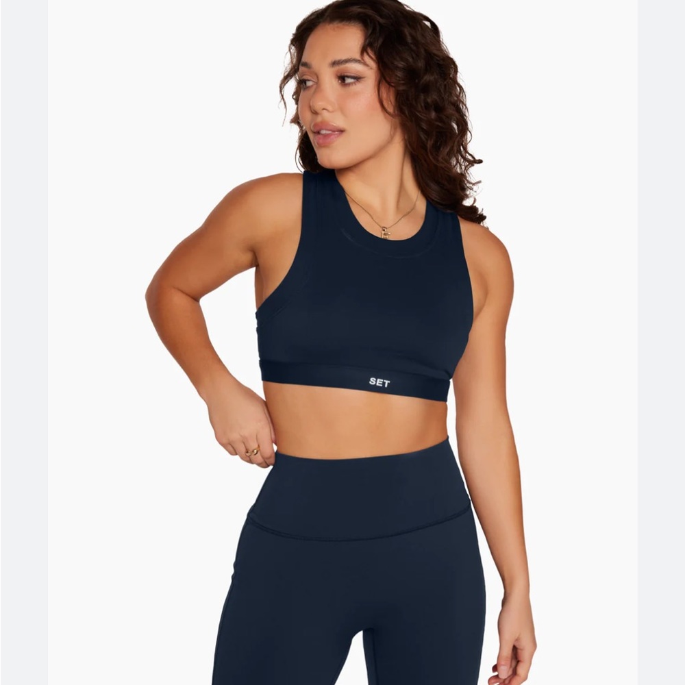 SET Active High Neck Bra - Picture 1 of 3
